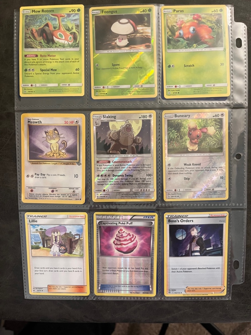 Vintage Pokemon Trading Cards